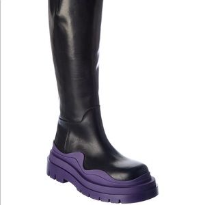 Bottega Veneta Tire High Leather Boot